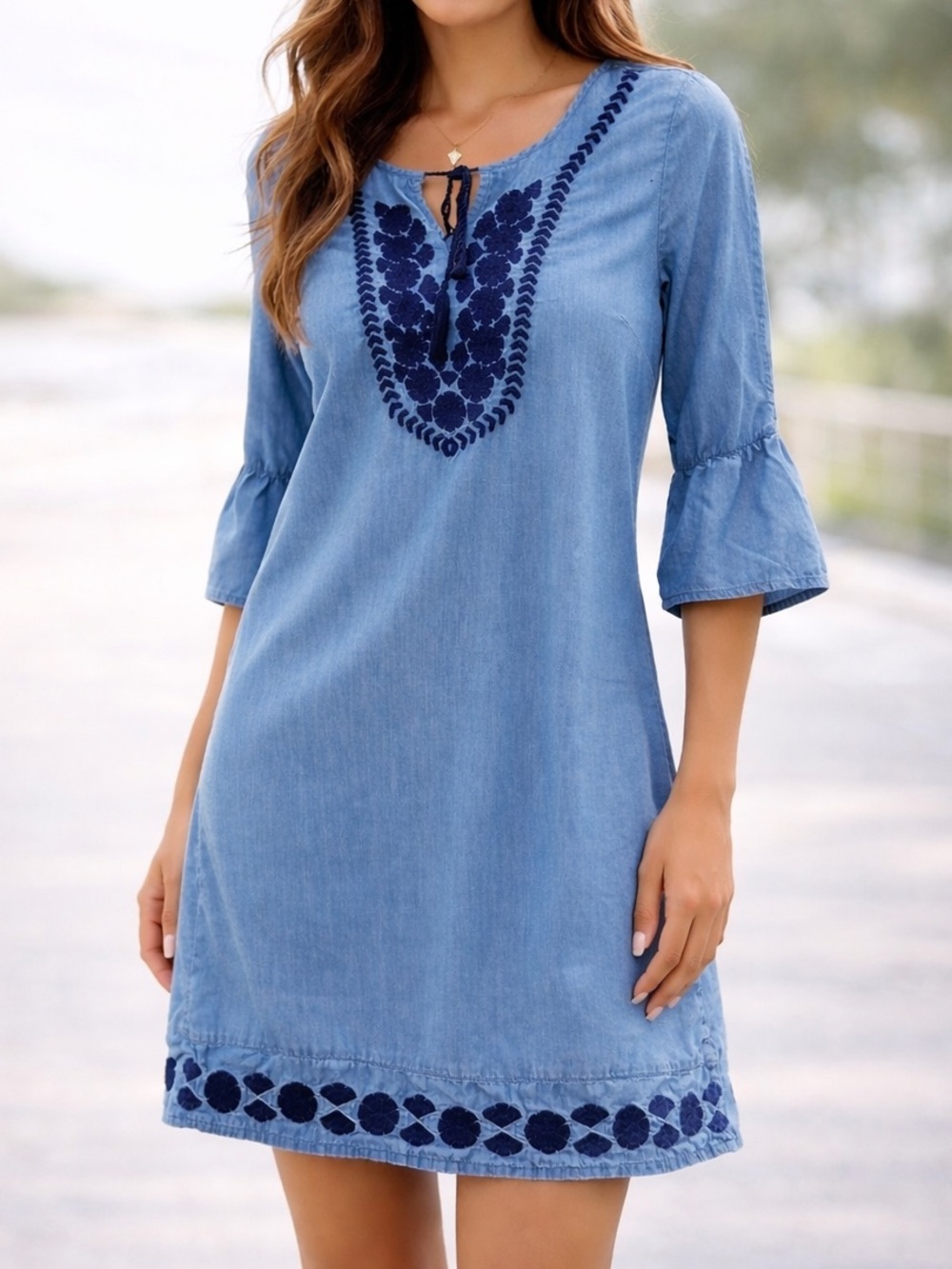 Crown & Ivy Tunic Dress Size 2 - Picture 3 of 3